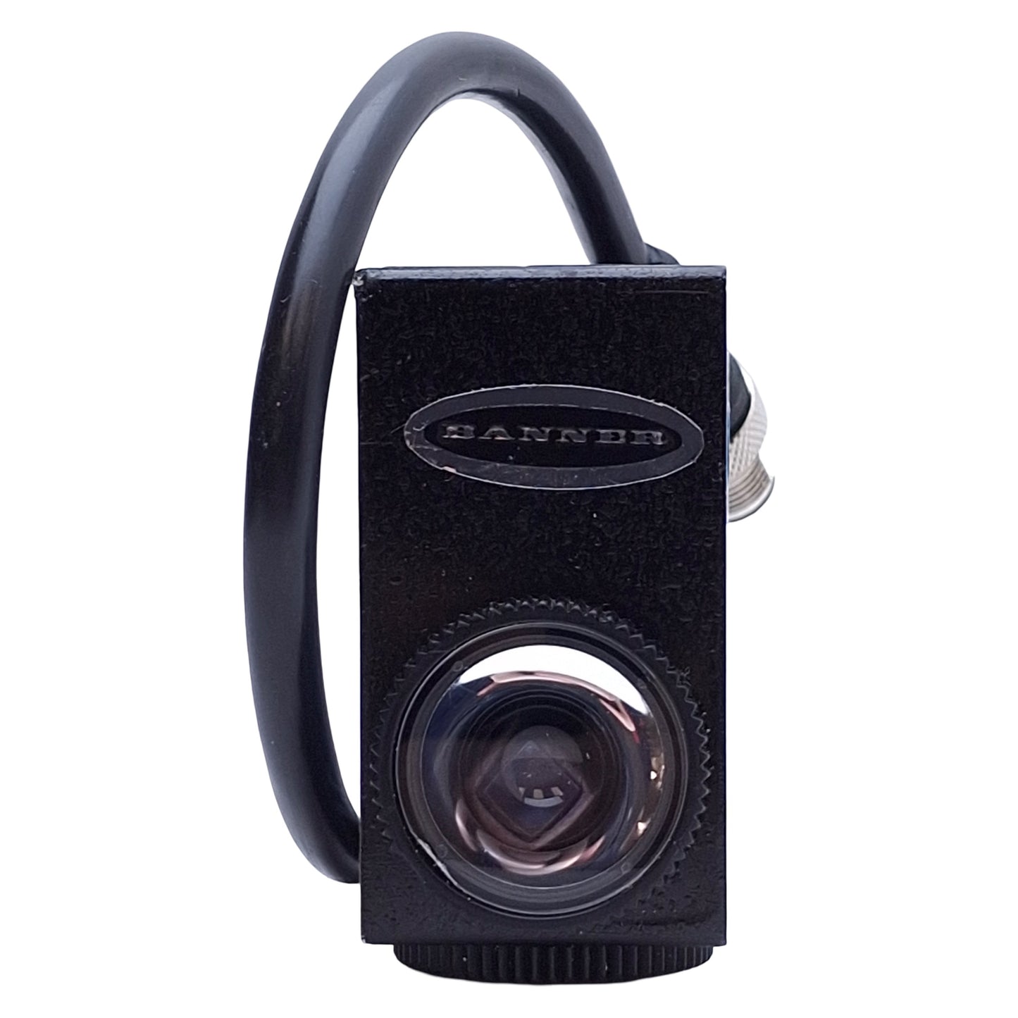 New – Open box Banner R55CG1QP Color Mark Sensor NPN/PNP, 10-30VDC, 10mm Focus, 5-Pin QD Male