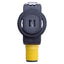New Banner QS186LE12Q8 Photoelectric Emitter Class 1, 15m Range, 10-30VDC, M12 4-Pin
