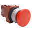 Used Siemens 3SB1400-0C Red Mushroom Pushbutton, Twist-Release, 1NC, 10A 660VAC