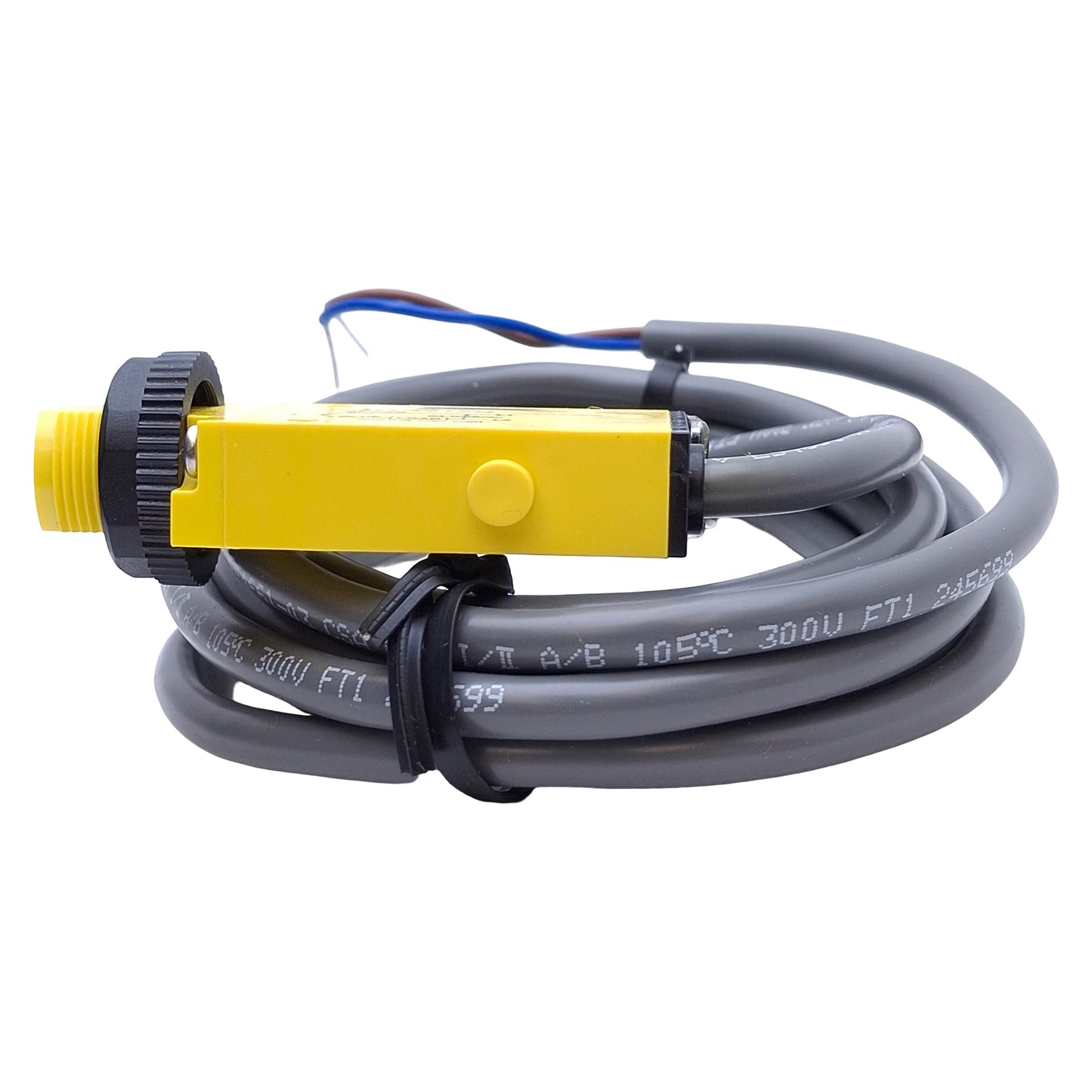 New Banner SM2A312D Diffuse Beam Proximity Sensor 380mm Range, 24-240VAC, 2m Cable