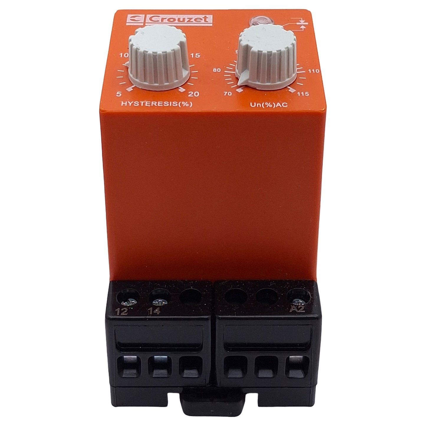 New Crouzet DSR110A Under Voltage Relay, SPDT, 110VAC In, 250VAC 10A Out, DIN Rail