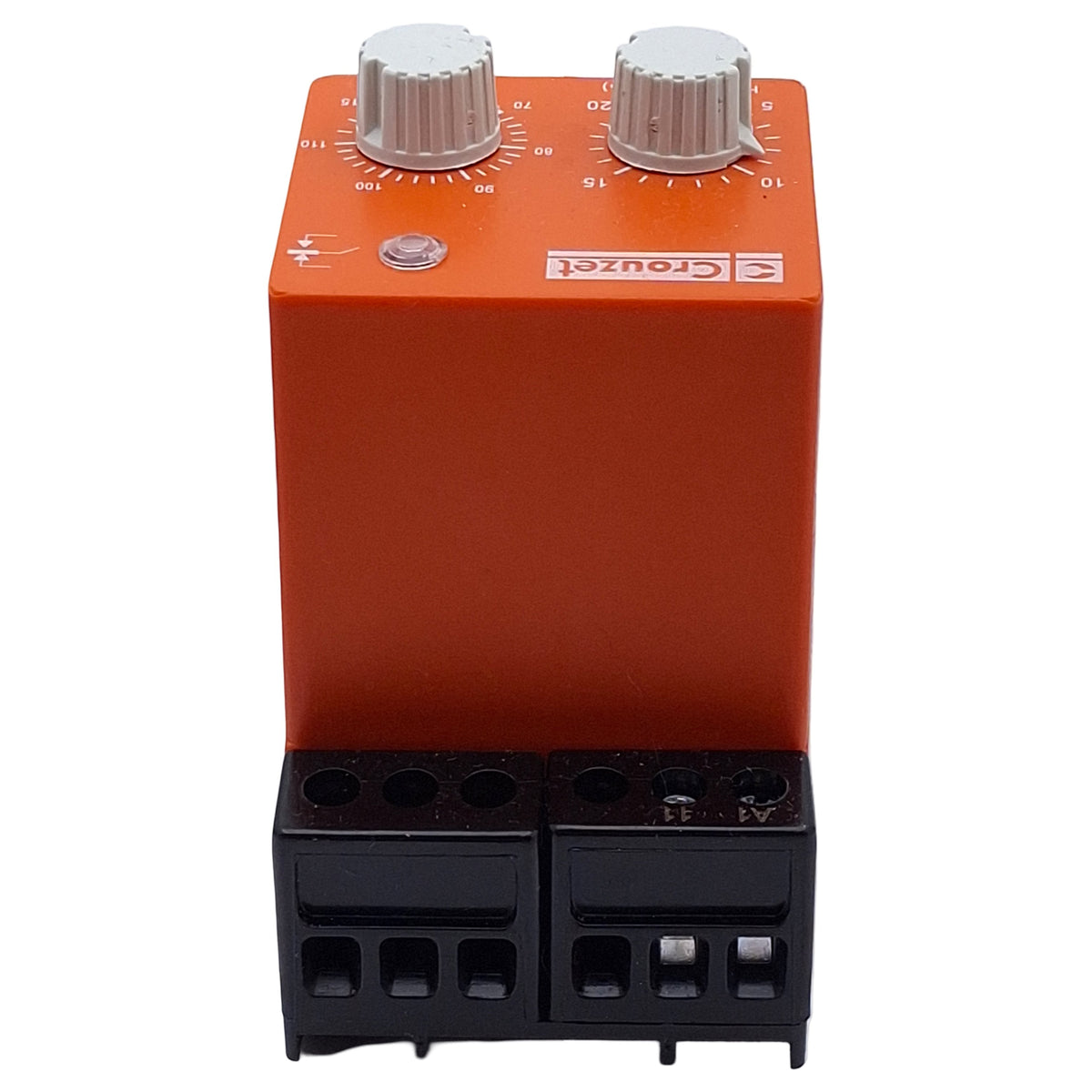 New Crouzet DSR110A Under Voltage Relay, SPDT, 110VAC In, 250VAC 10A Out, DIN Rail