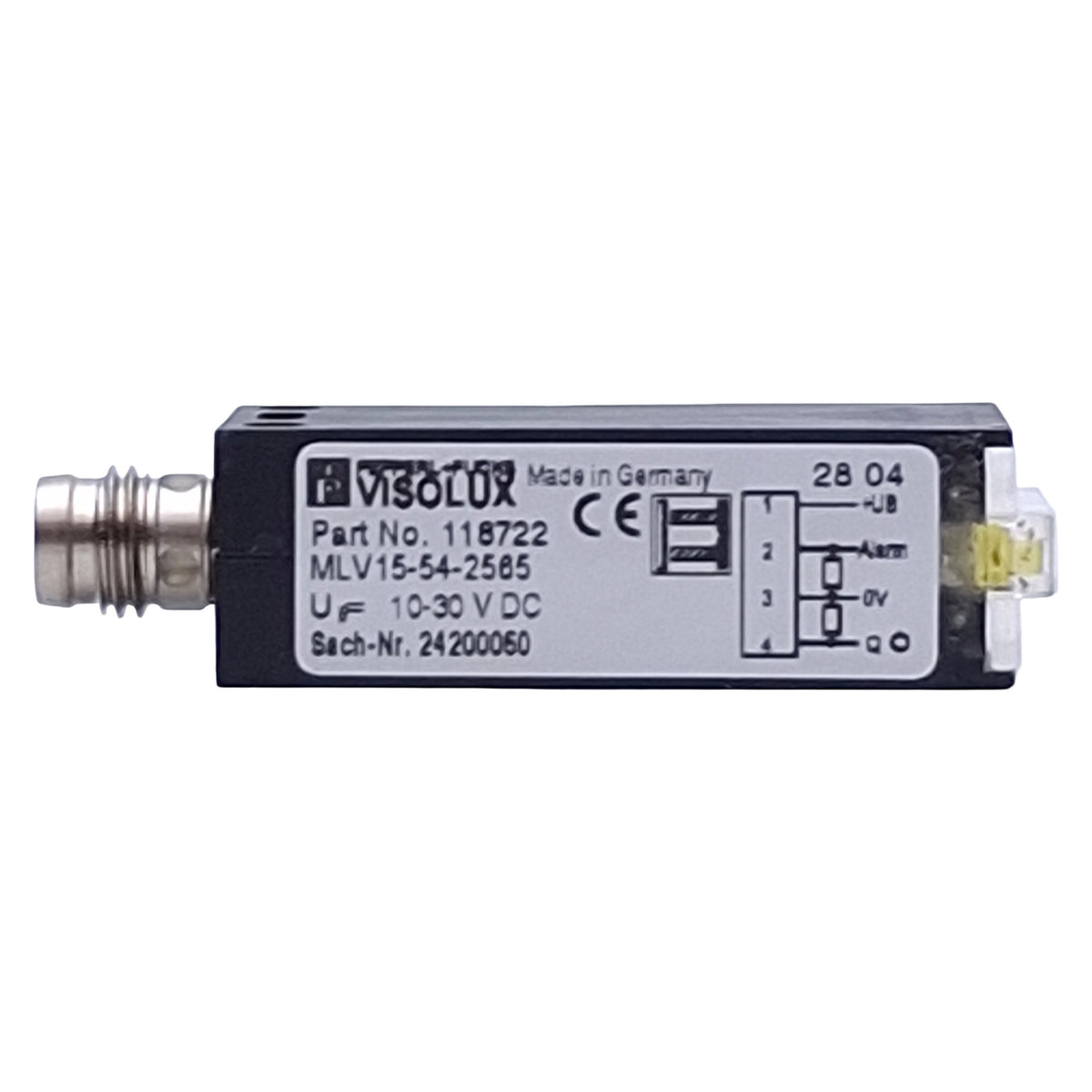 New Pepperl Fuchs 118722 MLV15-54-2565 Visolux Photoelectric Sensor NPN/PNP, 0.1-2m