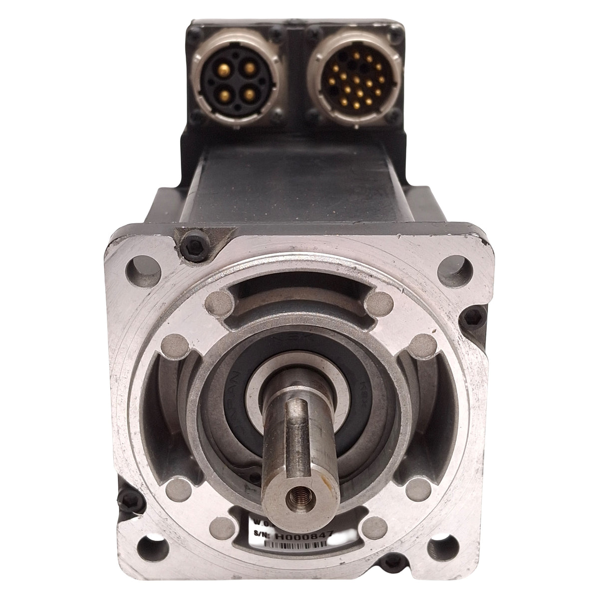 Used Allen Bradley MPL-A320P-HJ22AA Servo Motor, 1.3kW 230VAC, 2000 lines/rev, ø100mm