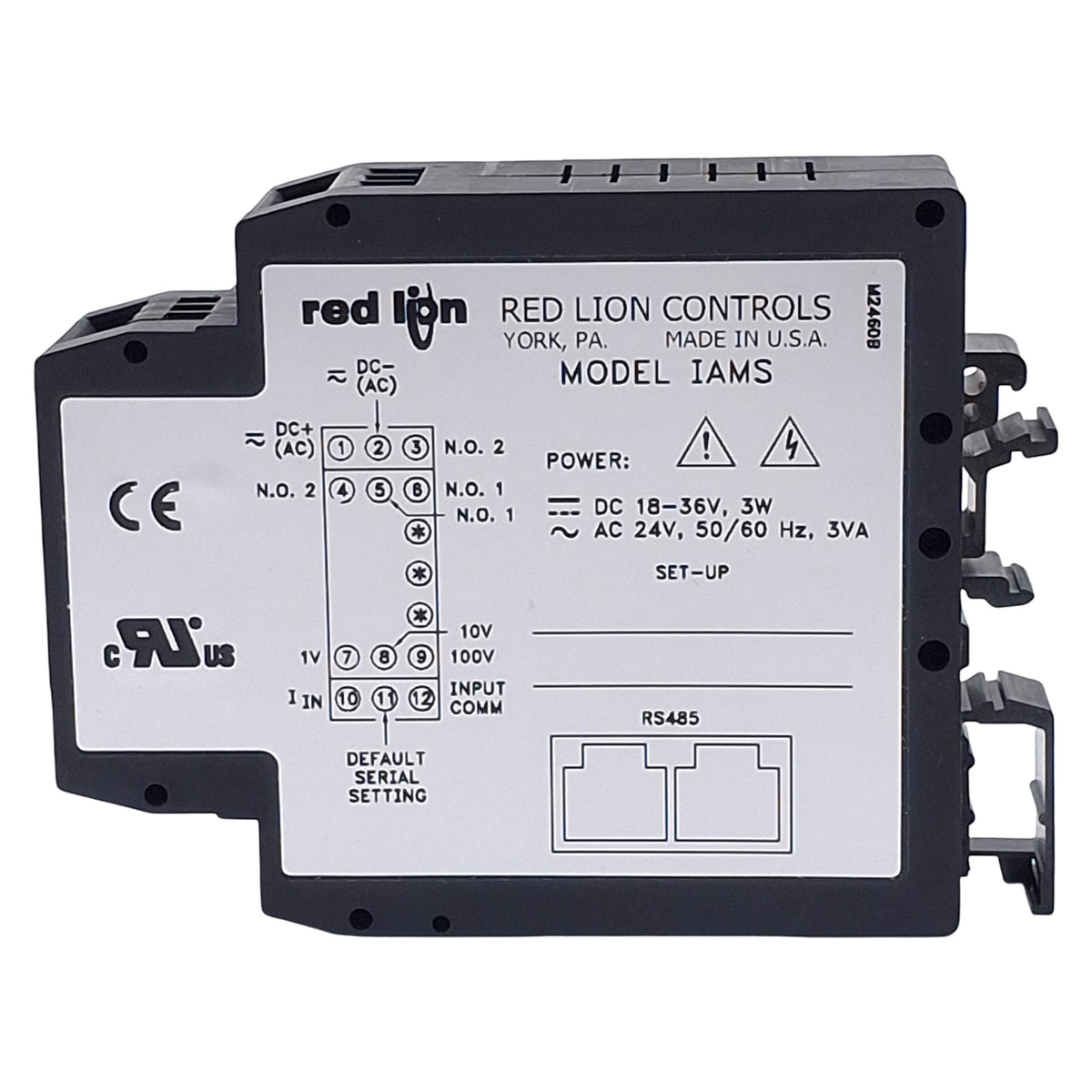 New – Open box Red Lion IAMS3535 Intelligent Analog To Modbus Conditioner, 18-36VDC/24VAC 3W