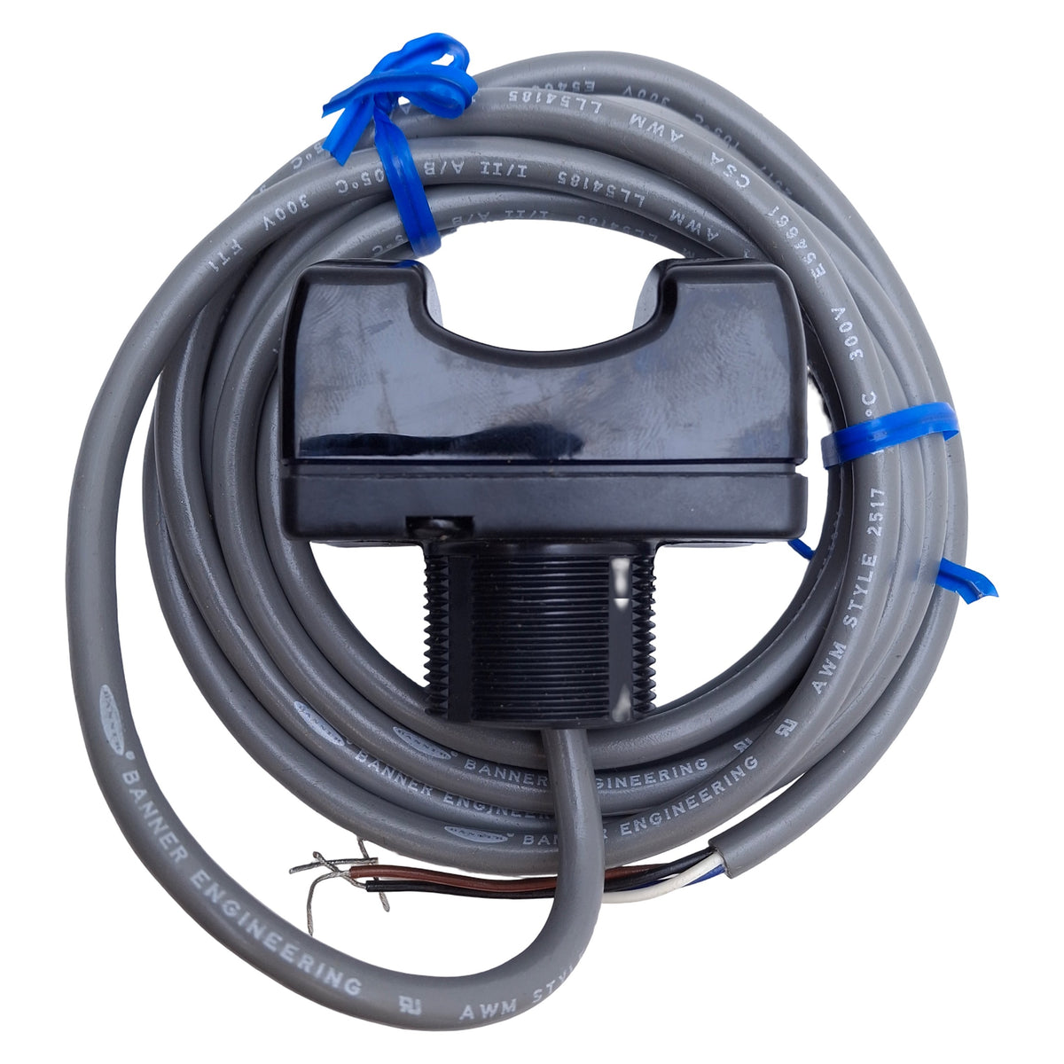 New – Open box Banner OTBVN6 Optical Touch Button Sensor Momentary NPN Input 10-30VDC, 2m Cable