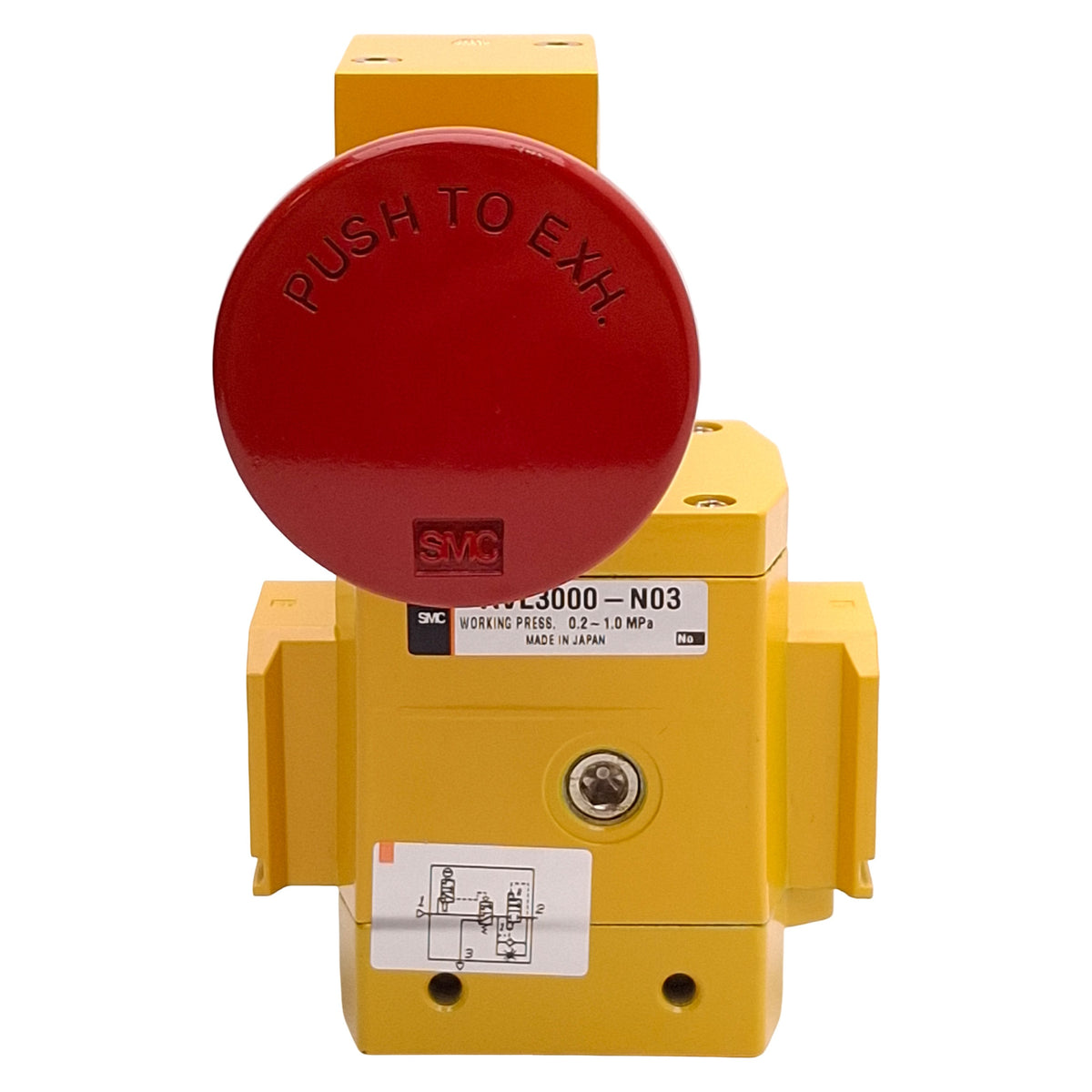 New SMC AVL3000-N03 Soft Start-Up Valve With Manual Lockout, 0.2-1.0MPa, 3/8in NPT