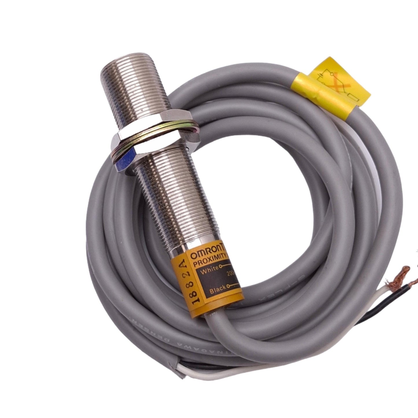 New Omron TL-XD5 Proximity Switch, 5mm Range, NPN-NO, 8-40VDC 200mA, 6ft Cable