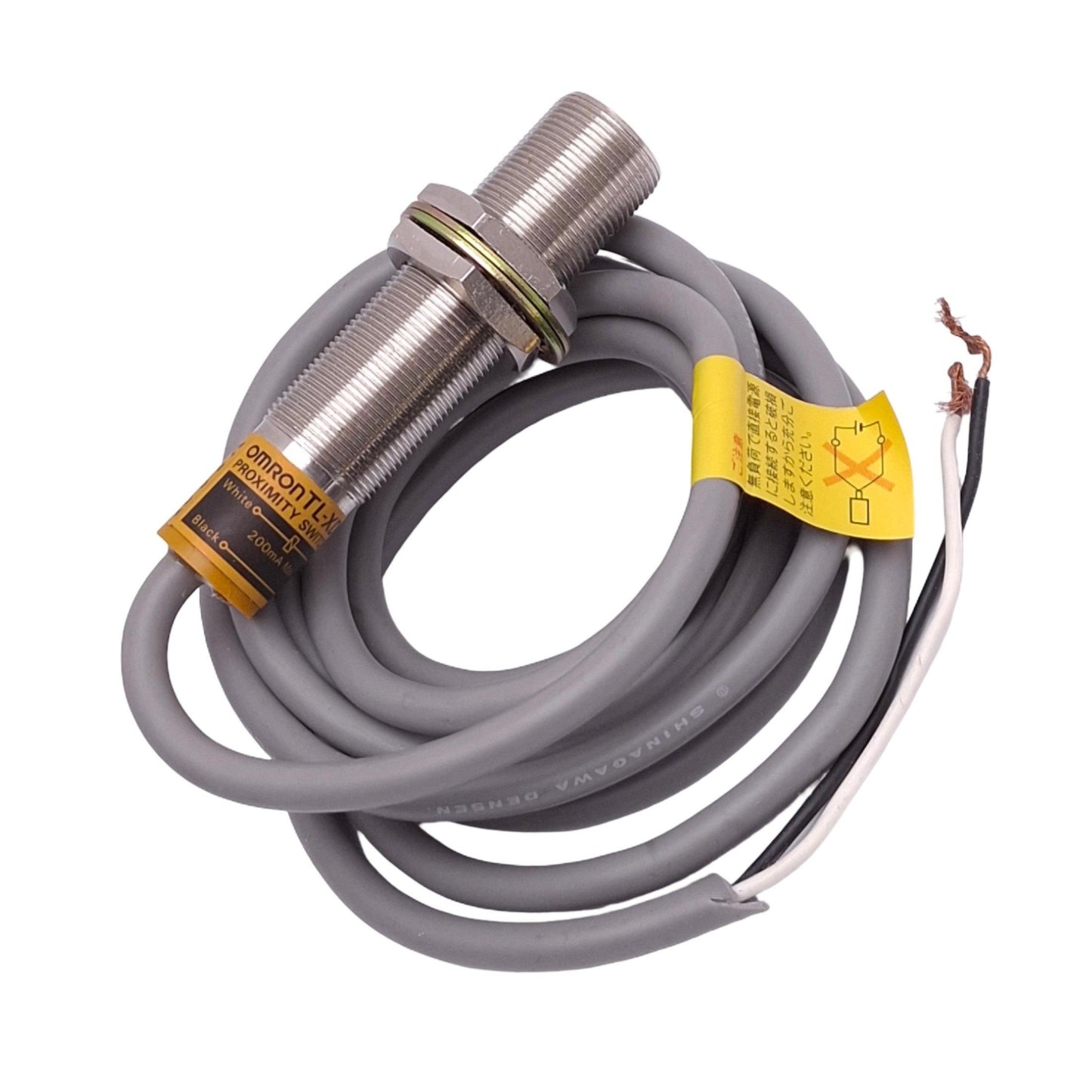 New Omron TL-XD5 Proximity Switch, 5mm Range, NPN-NO, 8-40VDC 200mA, 6ft Cable