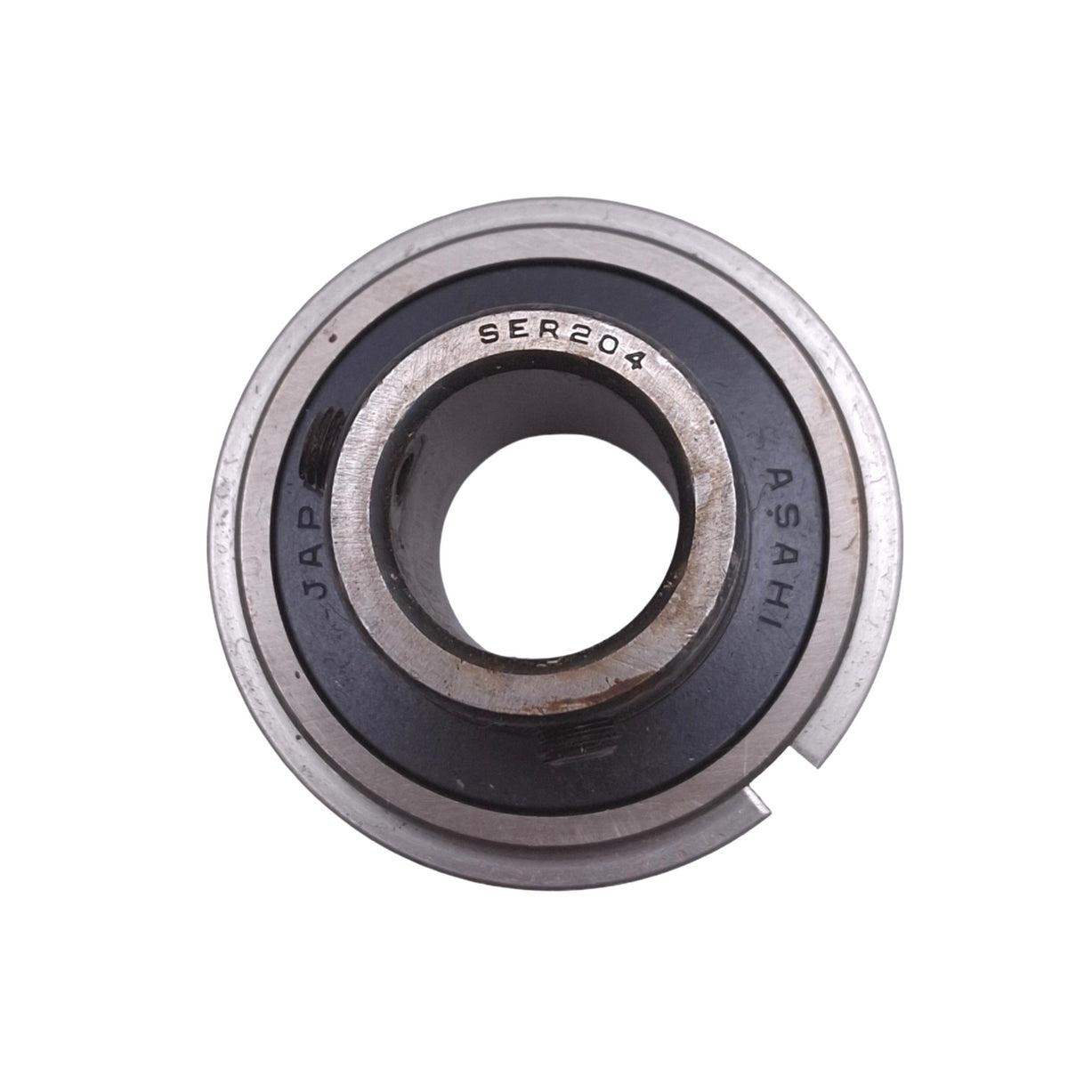 Used AMI Bearings SER204FS Ball Insert Bearing, 20mm ID, 47mm OD, 12.8kN Max