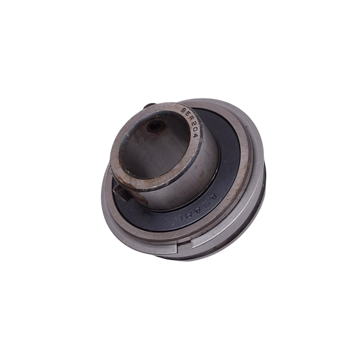 Used AMI Bearings SER204FS Ball Insert Bearing, 20mm ID, 47mm OD, 12.8kN Max