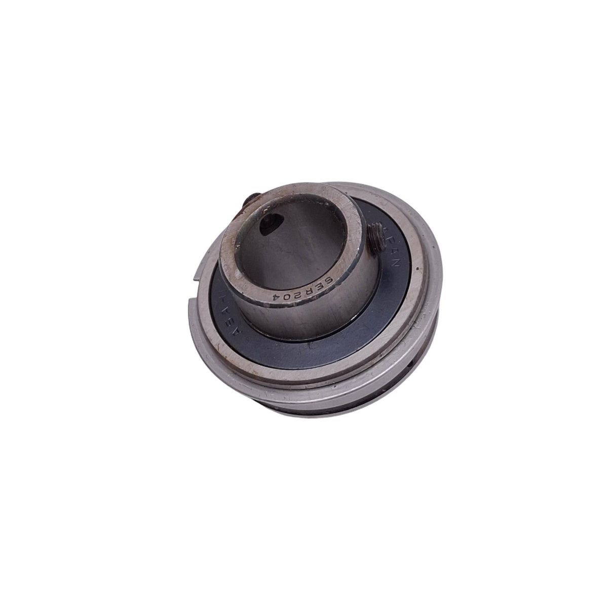 Used AMI Bearings SER204FS Ball Insert Bearing, 20mm ID, 47mm OD, 12.8kN Max