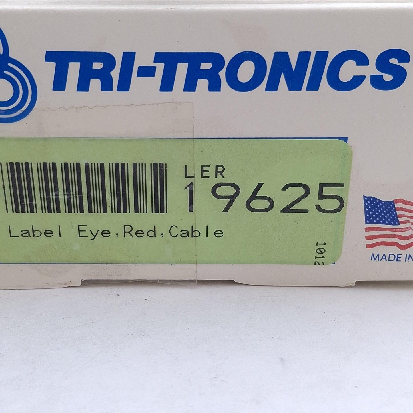 New Tri-Tronics 19625 LER Label Sensor NPN/PNP, Red LED, 23.53mm, 10-30VDC, 6ft