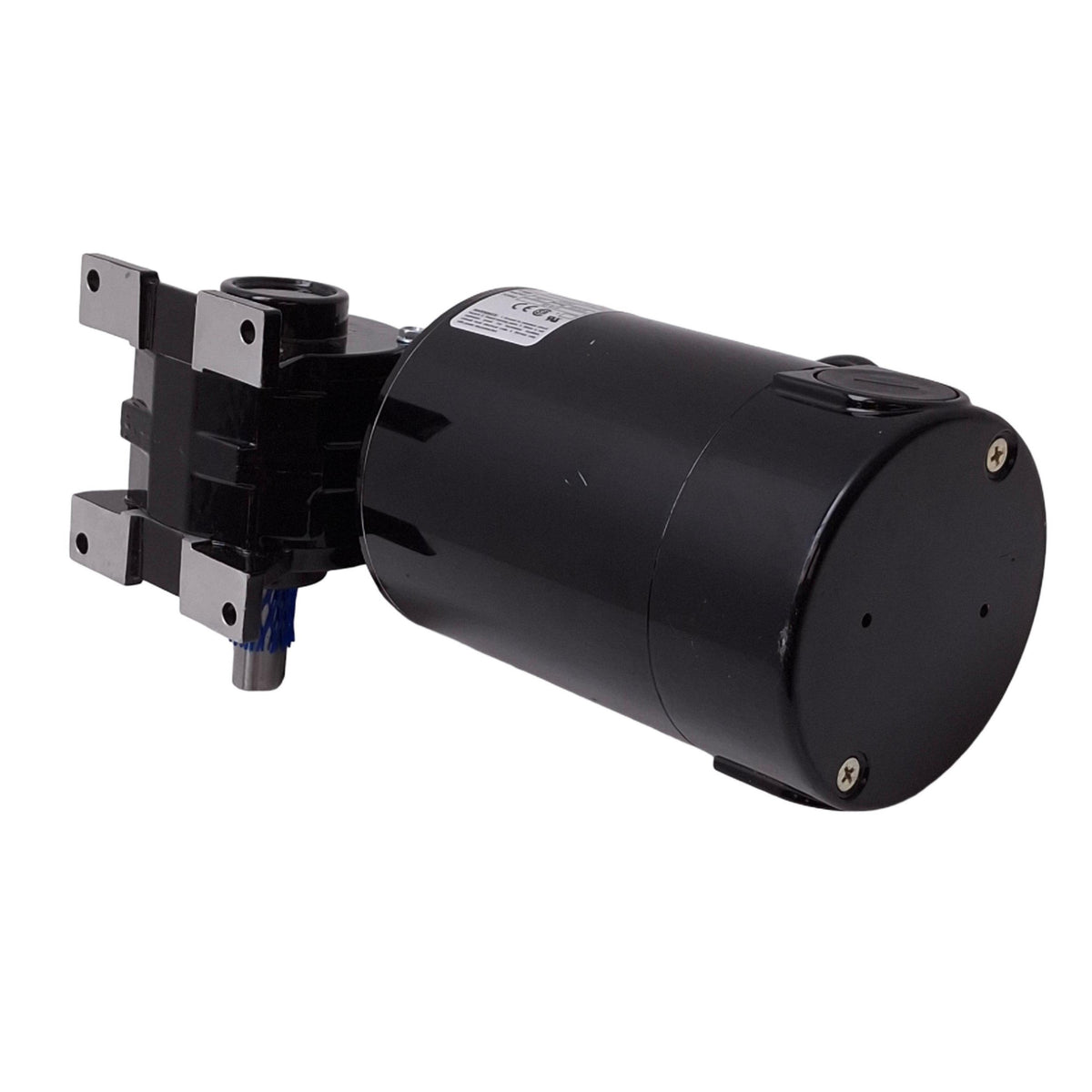 Used Bodine 42A5BEPM-5N Right Angle Gearmotor, 90/130VDC, 20:1, 125rpm 83lb-in Max