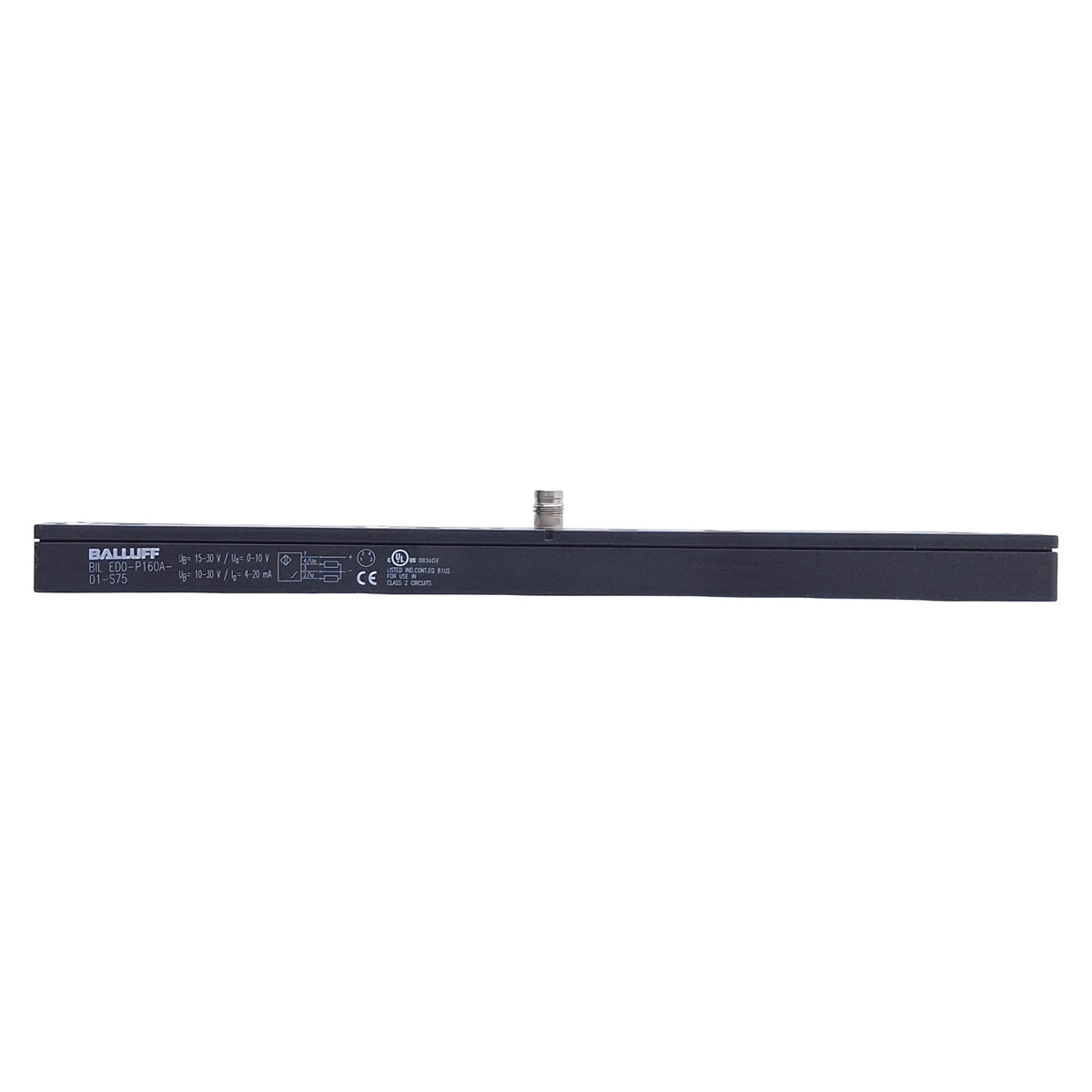 Used Balluff BIL ED0-P160A-01-S75 Magnetoinductive Sensor, 160mm, 10-30VDC, M8 4-Pin
