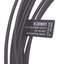 New IFM E20651 Fiber Optic Diffuse Reflection Sensor, M4 Thread, 2m Length