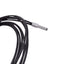 New IFM E20651 Fiber Optic Diffuse Reflection Sensor, M4 Thread, 2m Length