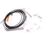 New IFM E20651 Fiber Optic Diffuse Reflection Sensor, M4 Thread, 2m Length