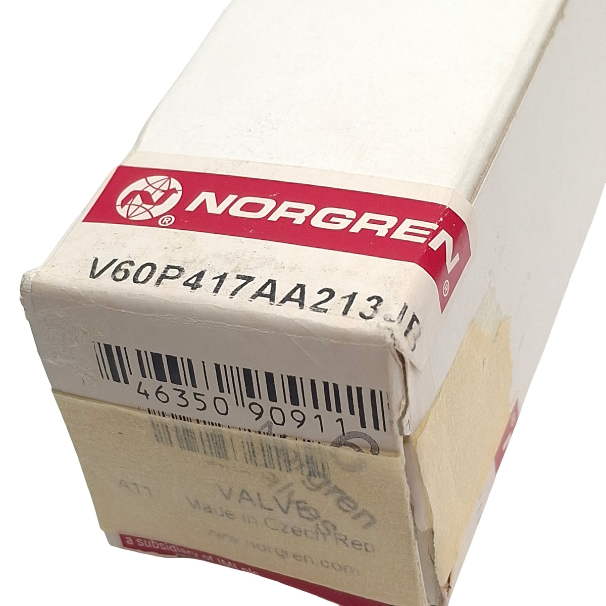New Norgren V60P417AA213JB Solenoid Valve 3/2 Way NC 1/8in NPT, 29-116psi 24VDC Coil