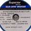 New Superior Electric SS92E SLO-SYN Stepper Motor, 240VAC 0.15A, 72rpm, NEMA 23