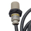 New – Open box Omron E2F-X5E1 Proximity Sensor, 5mm SN, 10-30VDC, NPN NO, 2 Meter Cable, M18