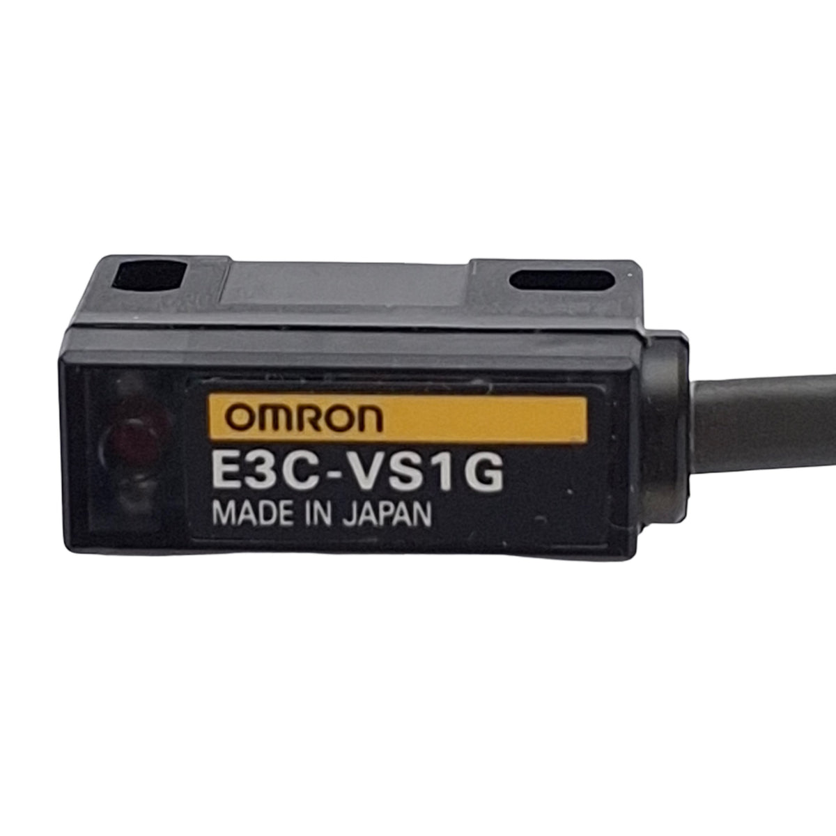 New – Open box Omron E3C-VS1G Amplifier Sensor Head, 10mm SN, Green LED, 0.7mm Min Object