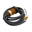 New Omron E2F-X10Y2-53US Proximity Sensor 10mm SN, 2-Wire NC Output, 100-120VAC, M30