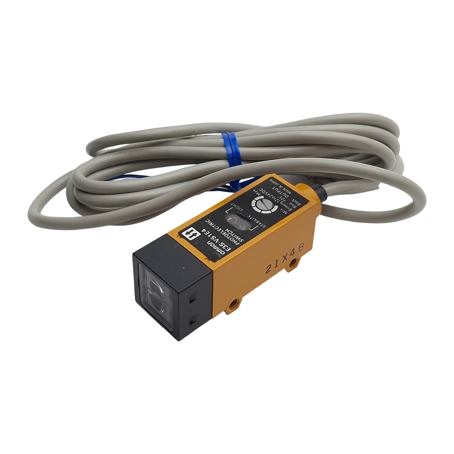 New Omron E3S-VS1E42 Photoelectric Sensor Switch, Range: 12mm, Supply: 12-24VDC, NPN