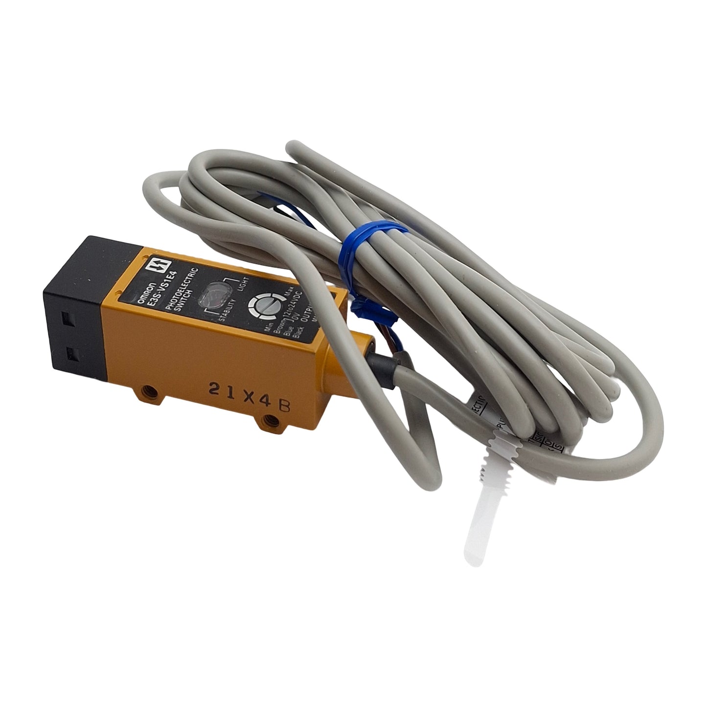 New Omron E3S-VS1E42 Photoelectric Sensor Switch, Range: 12mm, Supply: 12-24VDC, NPN