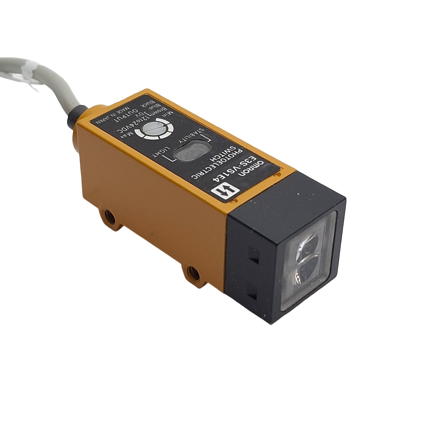 New Omron E3S-VS1E42 Photoelectric Sensor Switch, Range: 12mm, Supply: 12-24VDC, NPN