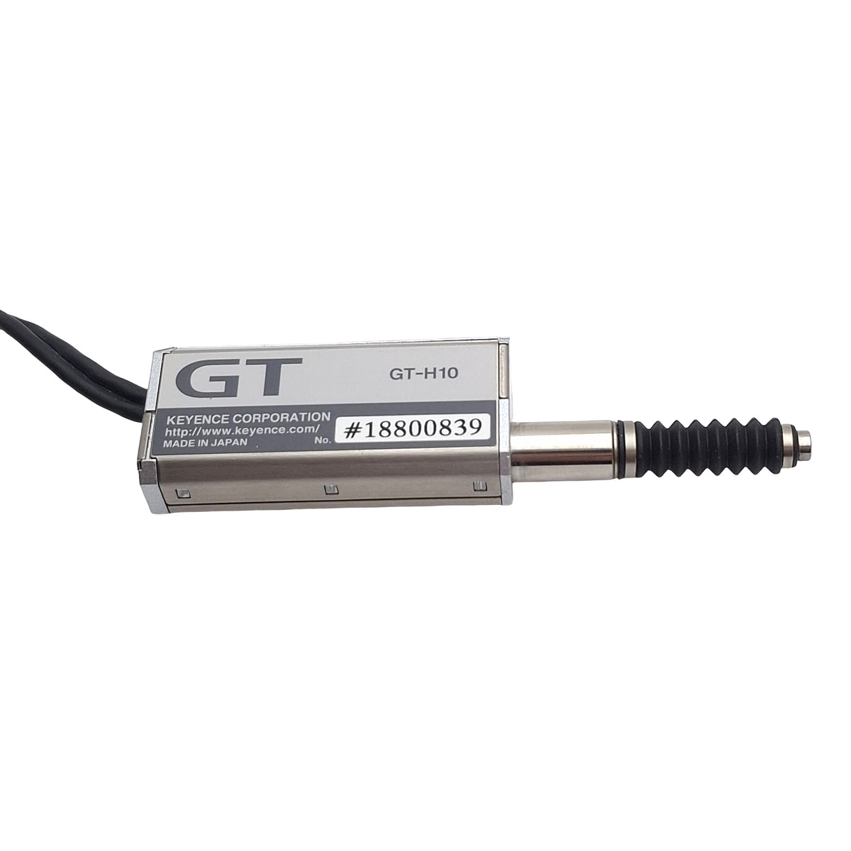 New – Open box Keyence GT-H10 Digital Contact Sensor Head 10mm Range, 0.8/0.9/1N Force, 10Hz