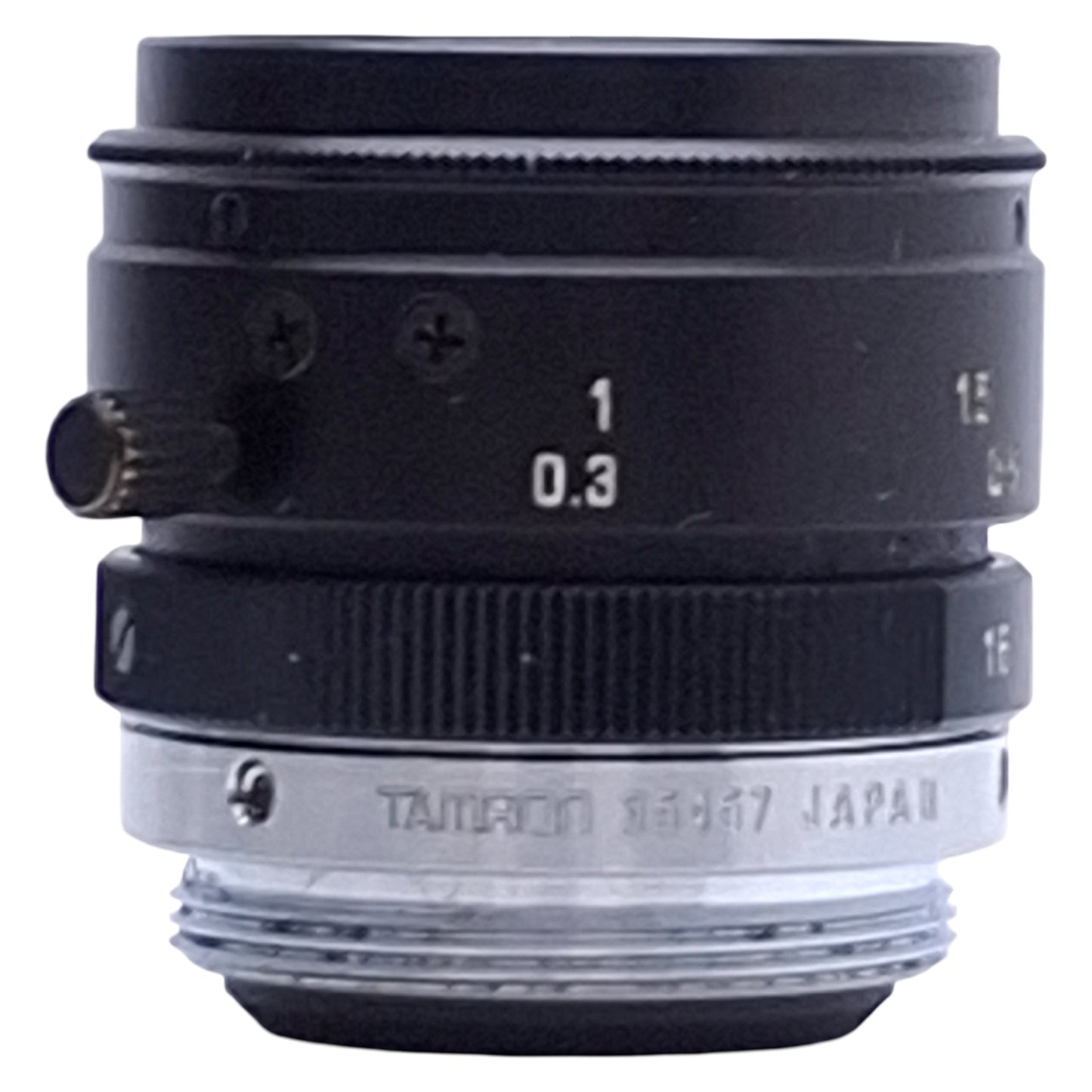 Used Tamron 23FM16L Machine Vision Lens, 2/3" Sensor, 16mm FL, F/1.4-16 C-Mount