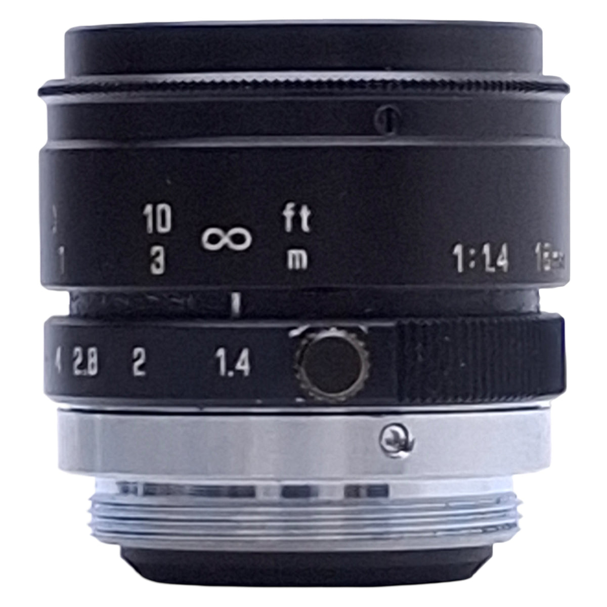 Used Tamron 23FM16L Machine Vision Lens, 2/3" Sensor, 16mm FL, F/1.4-16 C-Mount