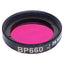 Used Midwest Optical Systems BP660-25.5 Dark Red Bandpass Optical Filter, 640-680nm