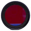 Used Midwest Optical Systems BP660-25.5 Dark Red Bandpass Optical Filter, 640-680nm
