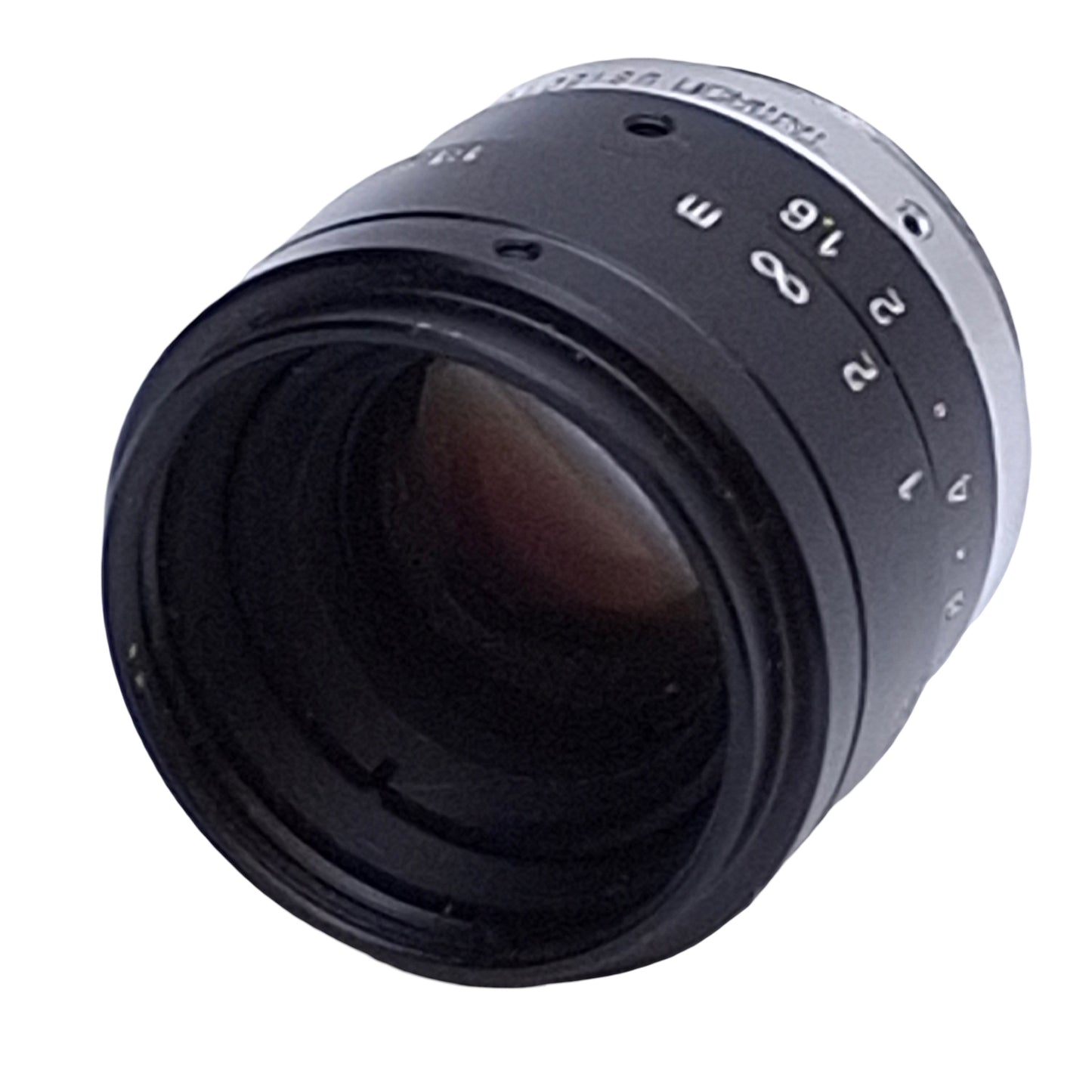 Used Tamron 23FM25L Machine Vision Lens 2/3in Sensor, 25mm FL, F/1.6-16, C-Mount