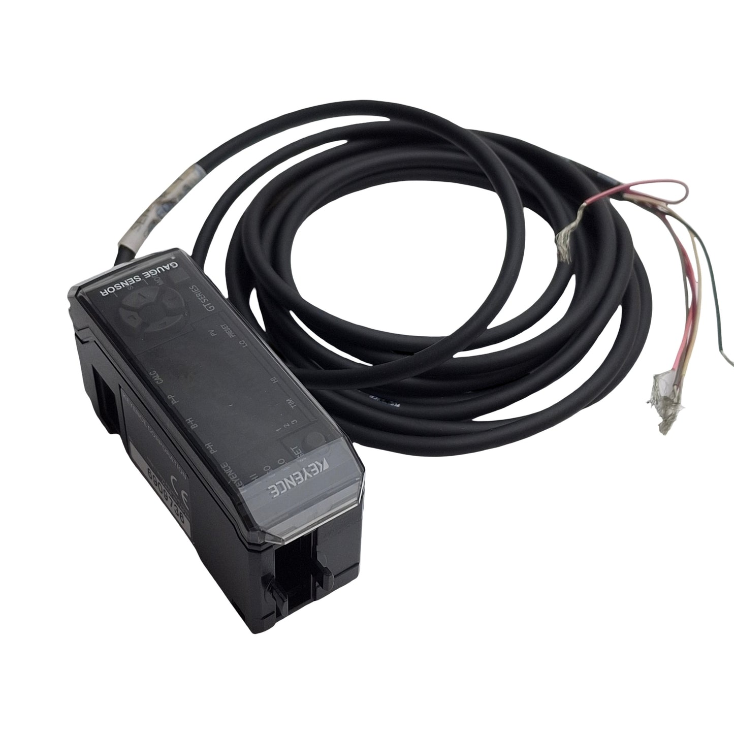Used Keyence GT-72AP Sensor Amplifier Expansion Unit, PNP Output, 10-30VDC, 0.1µm Res