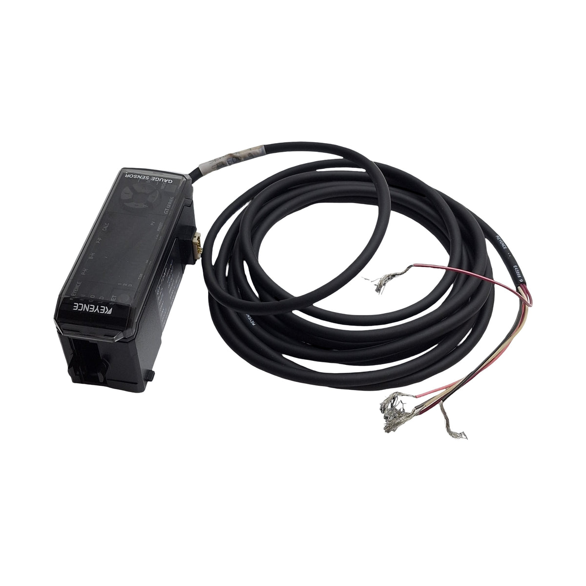 Used Keyence GT-72AP Sensor Amplifier Expansion Unit, PNP Output, 10-30VDC, 0.1µm Res