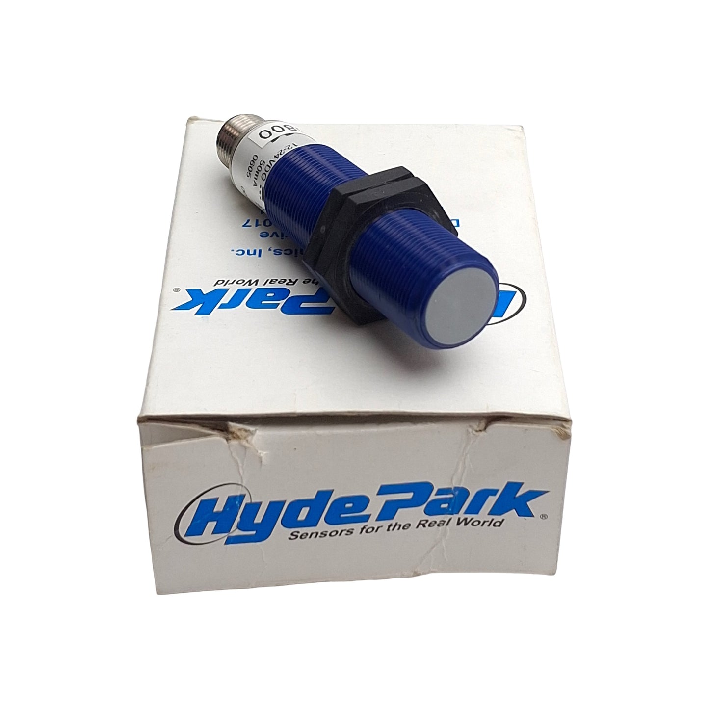 New Hyde Park SM657A20800 Ultrasonic Sensor, 51mm SN, 0.076mm Object Width, 12-24VDC