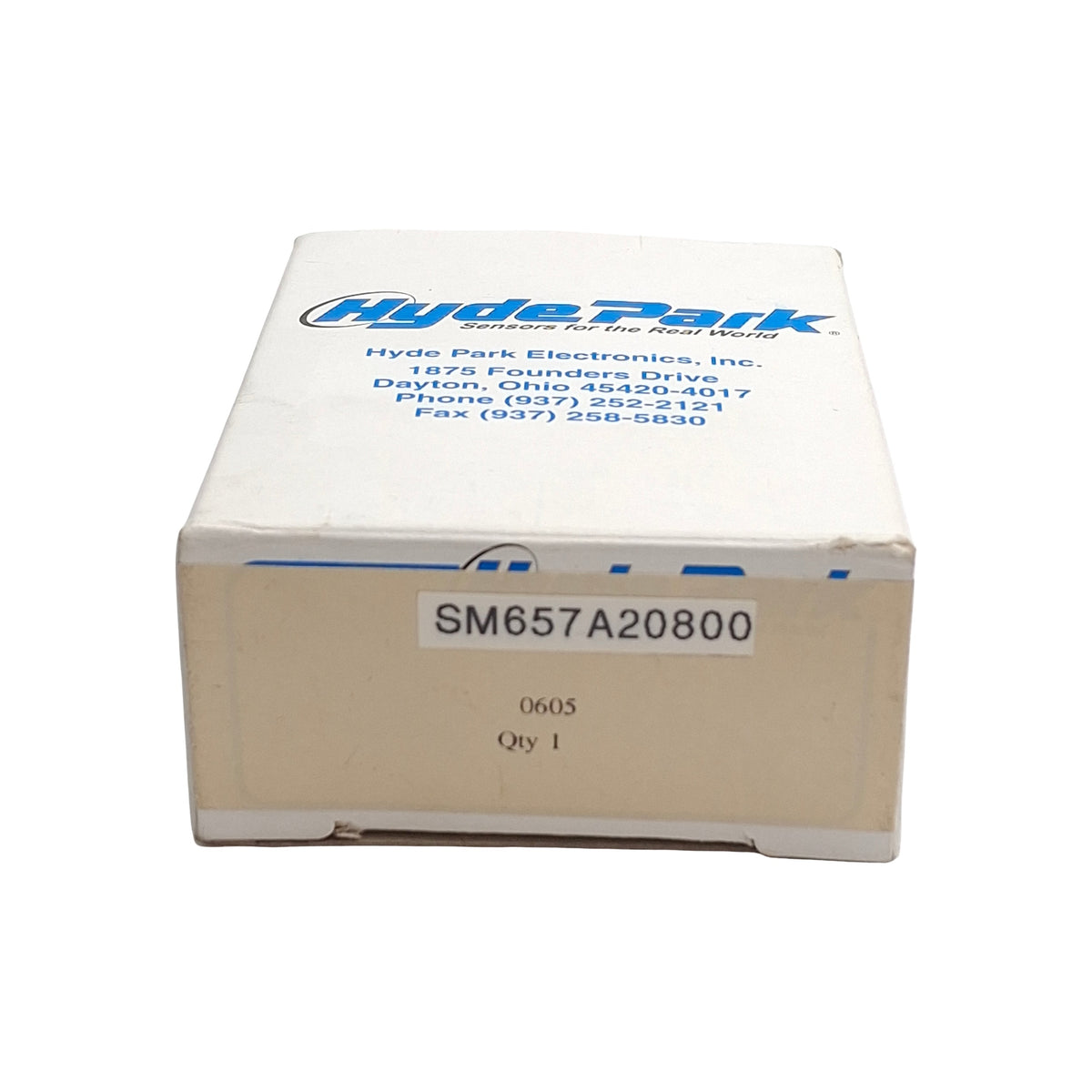 New Hyde Park SM657A20800 Ultrasonic Sensor, 51mm SN, 0.076mm Object Width, 12-24VDC