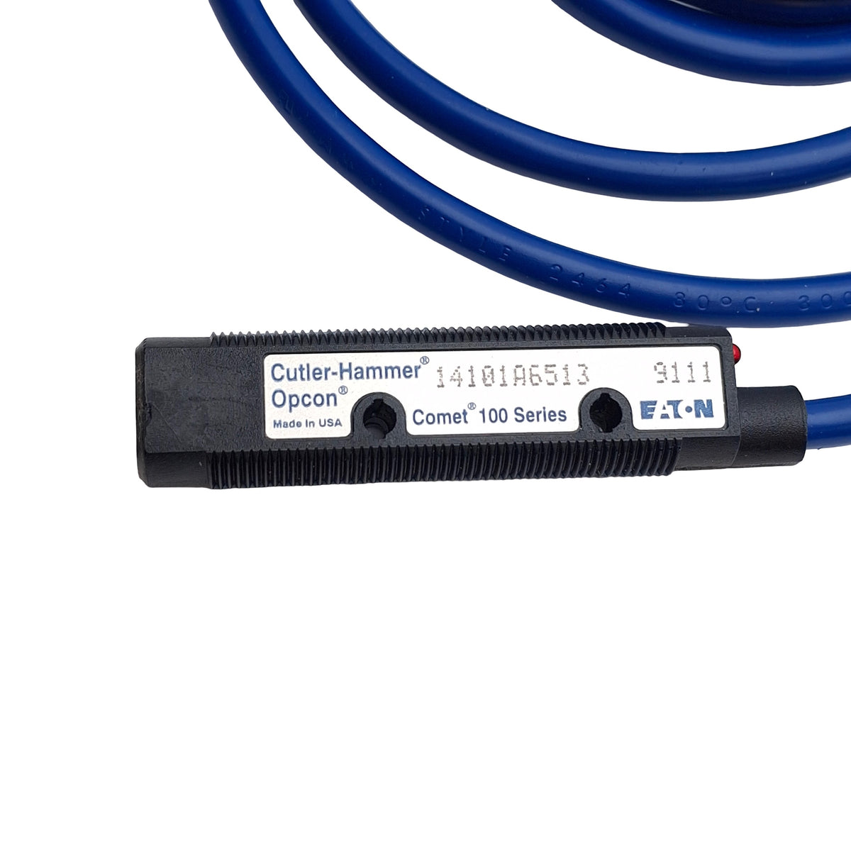 New Eaton 14101A6513 Photoelectric Sensor, NPN, 20-264VAC/15-30VDC, ø18mm, 3-Wire