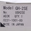 New Panasonic SunX GH-2SE Proximity Sensor Used With GA-311 Amp, ø2.8mm x 12mm, 3m