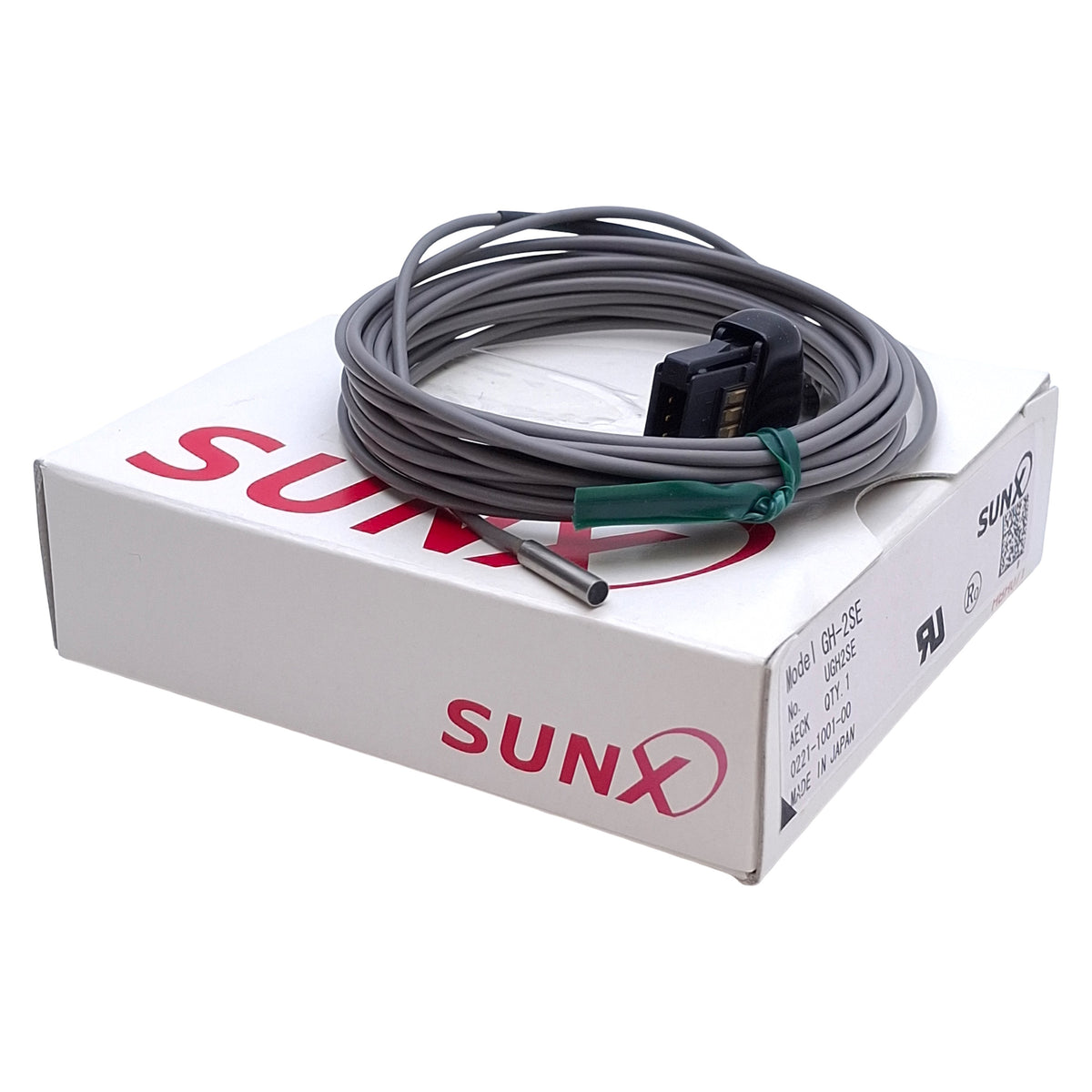 New Panasonic SunX GH-2SE Proximity Sensor Used With GA-311 Amp, ø2.8mm x 12mm, 3m