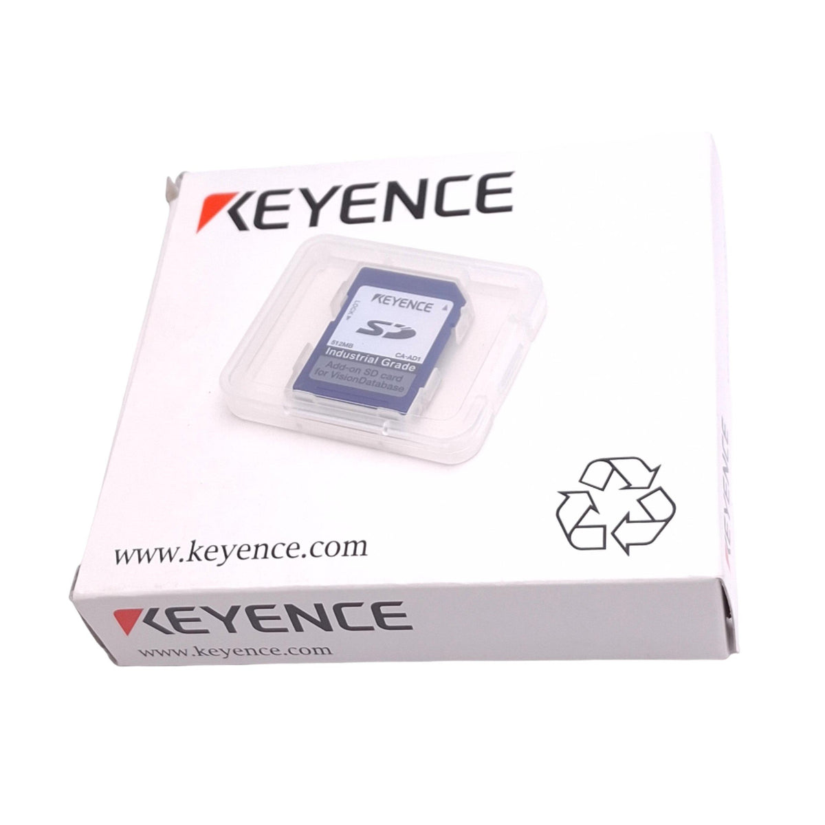 New Keyence CA-AD1 Add-On SD Card for Vision Database, CV-X Series, 512 MB