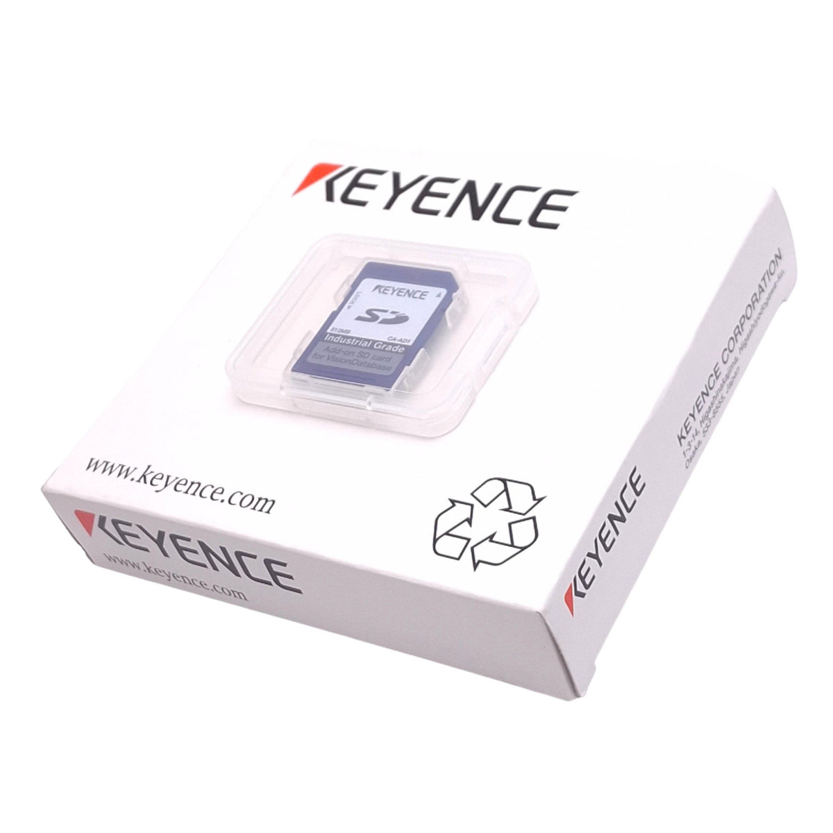 New Keyence CA-AD1 Add-On SD Card for Vision Database, CV-X Series, 512 MB