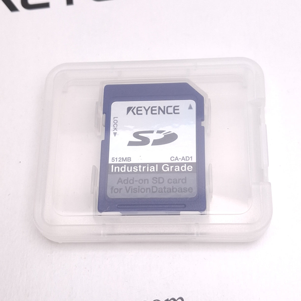 New Keyence CA-AD1 Add-On SD Card for Vision Database, CV-X Series, 512 MB