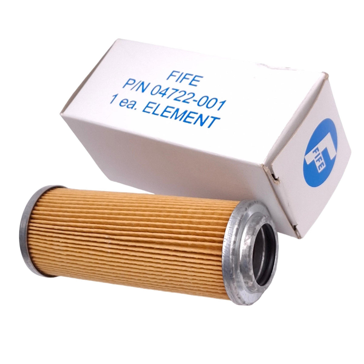 New Fife 04722-001 Filter Element, 40μm, 4.5in Length, ø1.75in OD, ø1in ID