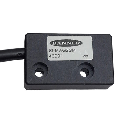 Used Banner Engineering SI-MAG2SM Magnetic Switch, 4-8mm Range, 30VDC, Flying Leads