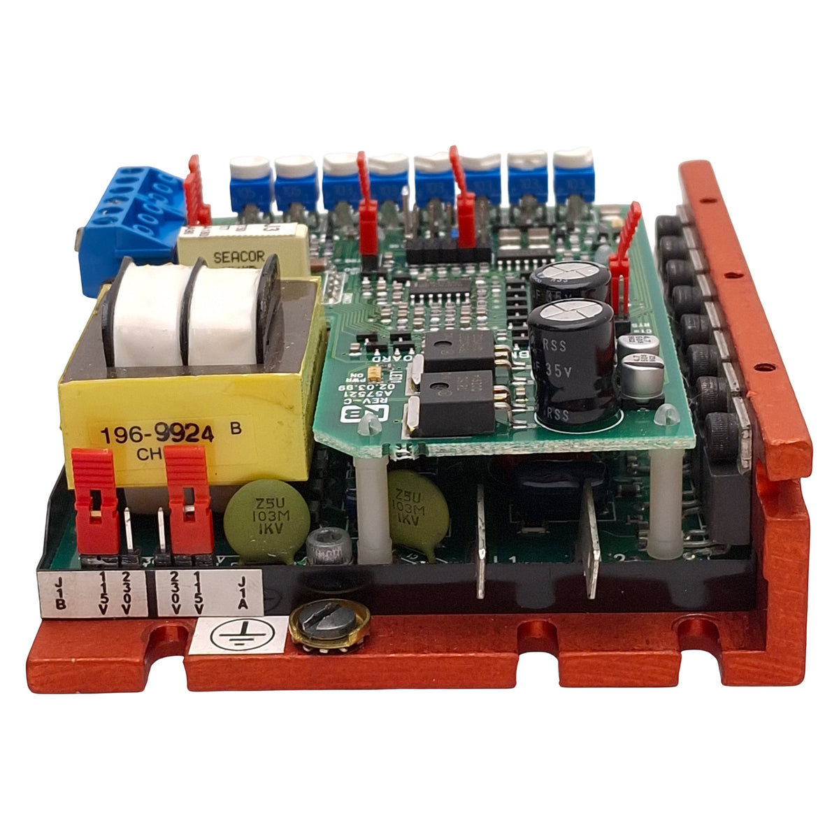 Used KB KBMG-212D (8831) Regenerative DC Motor Control 115/230VAC In, 0-90/180VDC Out