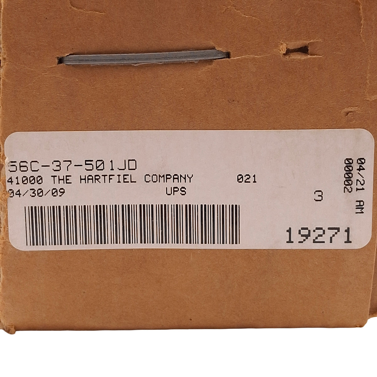 Used Mac 56C-37-501JD Solenoid Valve, 3/2-NC, 25-150psi, 3/4in NPTF, 24VDC Coil